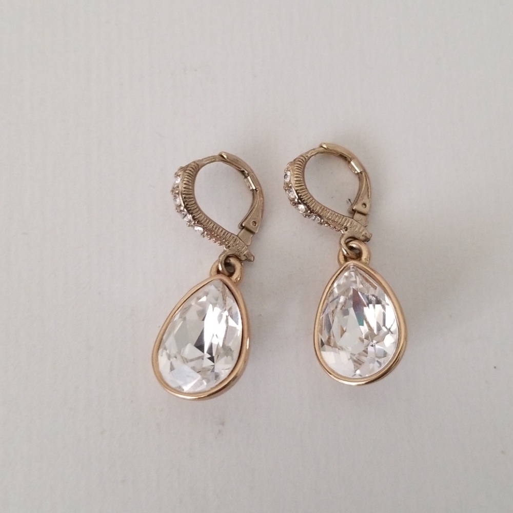 Givenchy Golden Teardrop Earrings